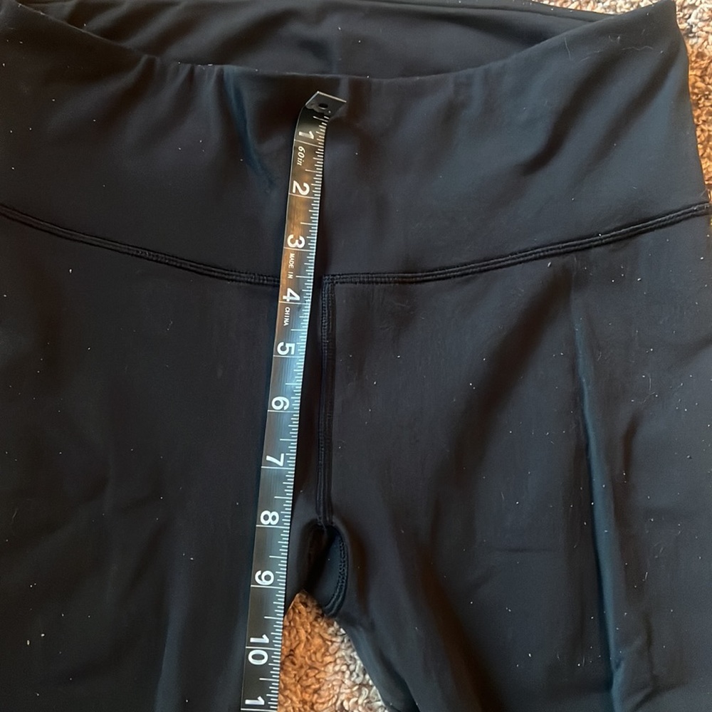 Lululemon leggings with see through cut outs down legs - Picture 9 of 10